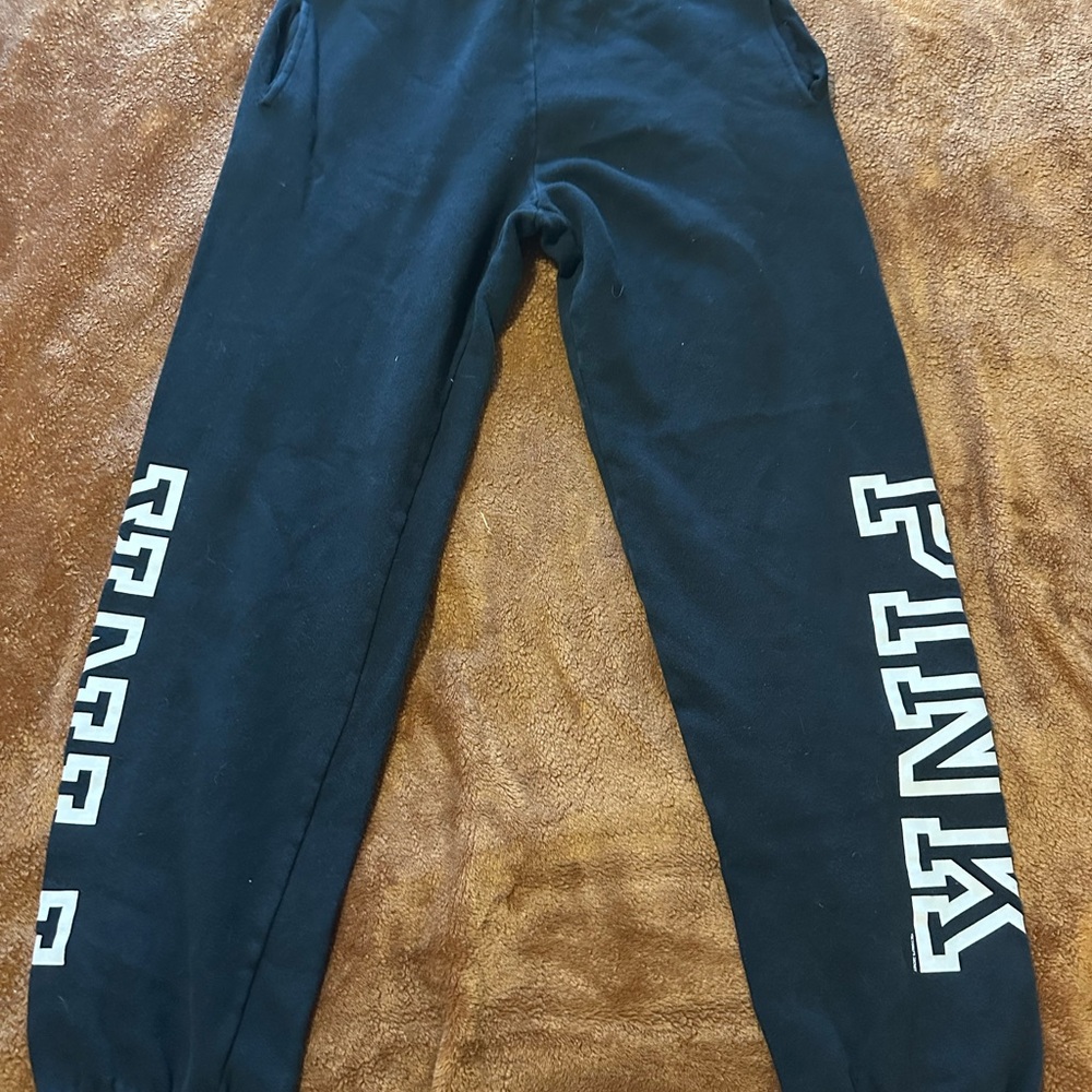 PINK Victoria's Secret Black Lounge Pants